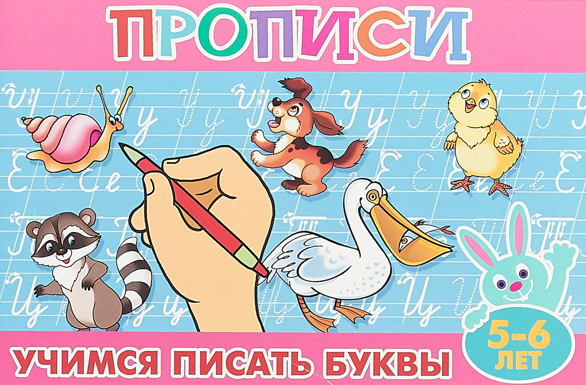 Прописи 5-6 лет Учимся писать буквы Литур